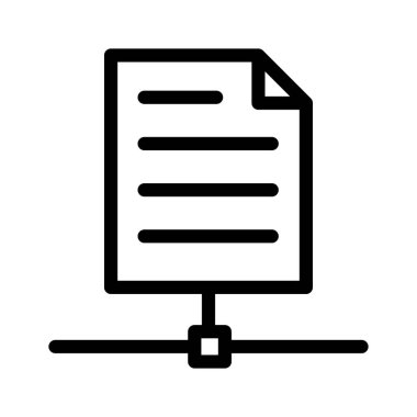 dosya paylaşımı ağ vektör çizim 