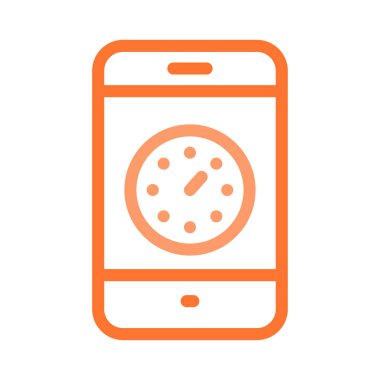 zaman saati izle vektör çizim 