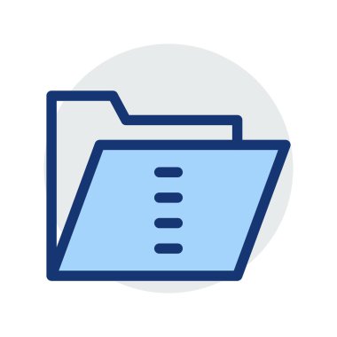 klasör dizini Arşiv vektör çizim 