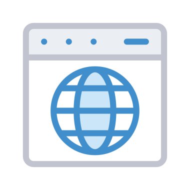 tarayıcı web sayfası Internet vektör çizim 