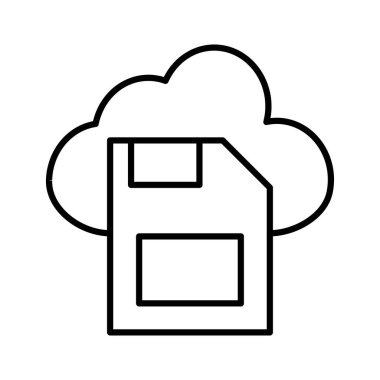 disket çip vektör çizim 