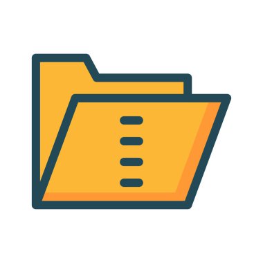 klasör dizini Arşiv vektör çizim 