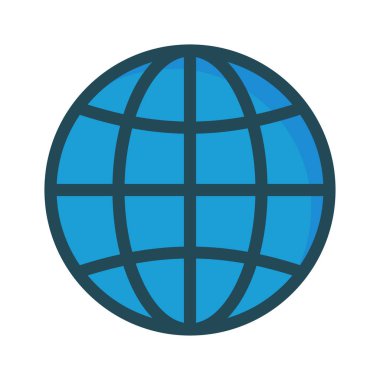 tarayıcı Internet küresel vektör çizim 