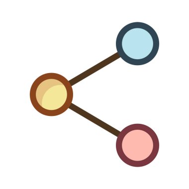 ağ bağlantısı vektör çizim paylaşım 