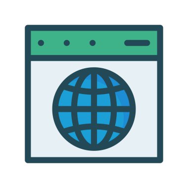 tarayıcı web sayfası Internet vektör çizim 