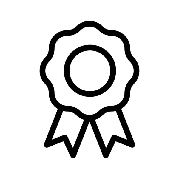 Distintivo Medaglia Premio Vettoriale Illustrazione — Vettoriale Stock