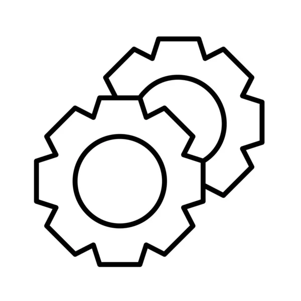 Configuration Configuration Illustration Vectorielle Préférence — Image vectorielle