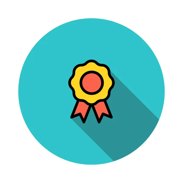 Badge Medaille Award Vectorillustratie — Stockvector