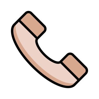 alıcı düz simgesi izole beyaz arka plan, vektör, illüstrasyon, arama kavramı 