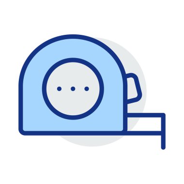 mezura inşaat vektör çizim 