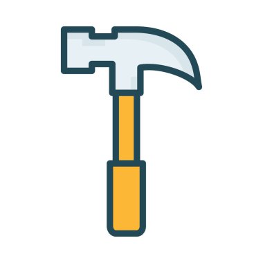 onarım düzeltme vektör çizim çekiç 