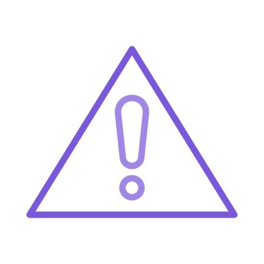 Uyarı tehlike uyarı vektör çizim 