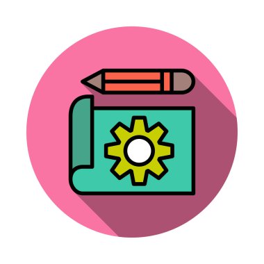 Belge inşaat düzenleme vektör çizim 