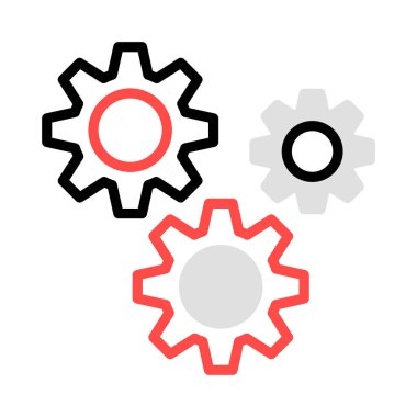 tercih dişli vektör çizim yapılandırmak 