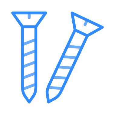 vida çivi araçları vektör çizim 