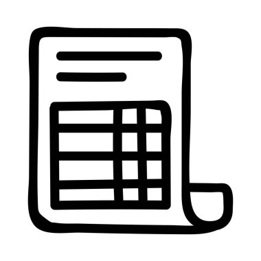 mimari plan düz simgesi beyaz arka plan, vektör, illüstrasyon izole