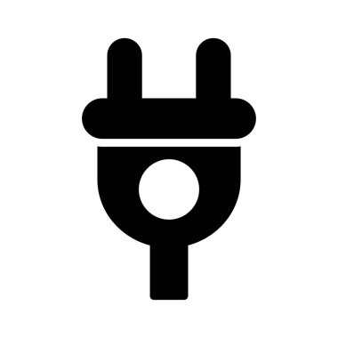 düz simgesi beyaz arka plan, vektör, illüstrasyon izole takın