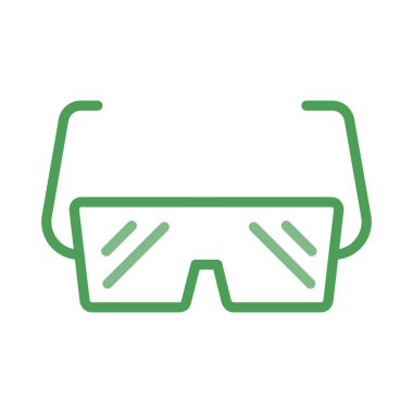 gözlük gözlük inşaat vektör çizim 