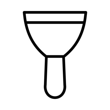 faraş temiz inşaat vektör çizim 