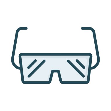 gözlük gözlük inşaat vektör çizim 