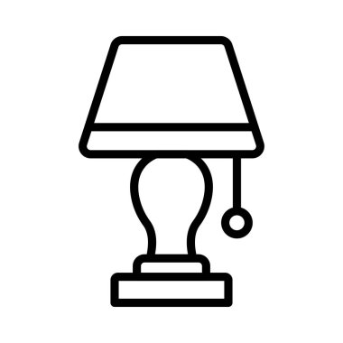 Lamba ampul vektör çizim 