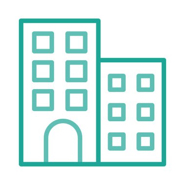 bina inşaat daire vektör çizim 