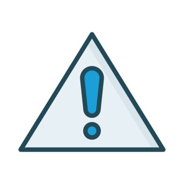 Uyarı tehlike uyarı vektör çizim 