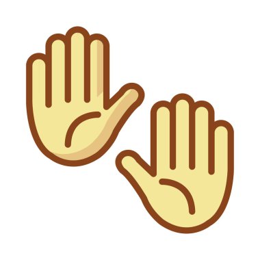 el itme hareketi vektör çizim 