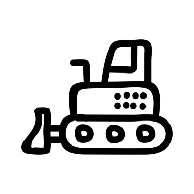 Vinç makine vektör çizim altında 