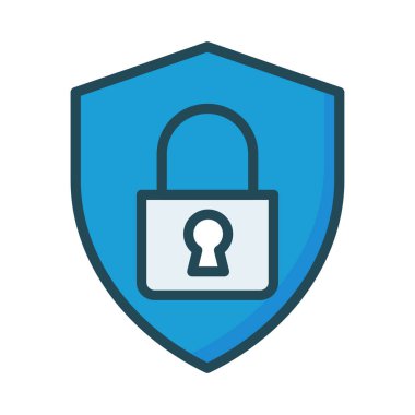 koruma güvenli özel vektör çizim 