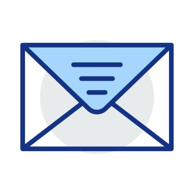 ileti posta zarf vektör çizim 