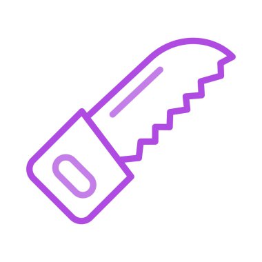 düz simgesi beyaz arka plan, vektör, illüstrasyon izole el kılavuzu gördüm