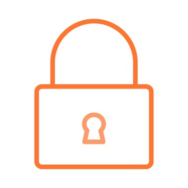 Özel kilit koruma vektör çizim 