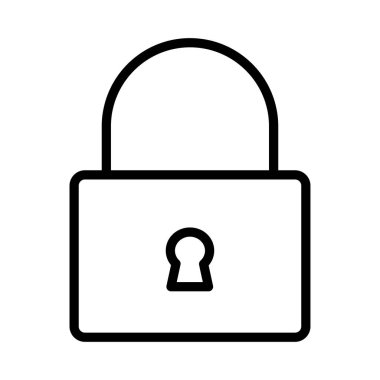 Özel kilit koruma vektör çizim 