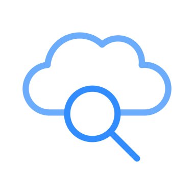 arama web simgesi vektör illüstrasyonu 