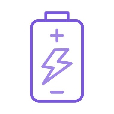 Pil şarj akümülatör vektör çizim 