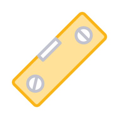 düzey inşaat araçlar illüstrasyon vektör 