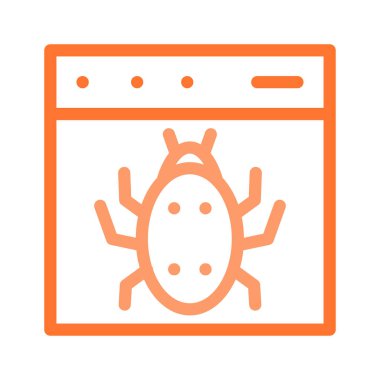 hata simgesi vektör illüstrasyonu 