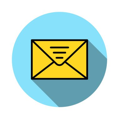 ileti posta zarf vektör çizim 