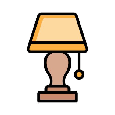 Lamba ampul vektör çizim 