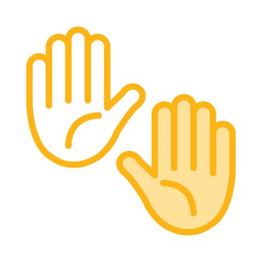 el itme hareketi vektör çizim 