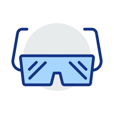 gözlük gözlük inşaat vektör çizim 