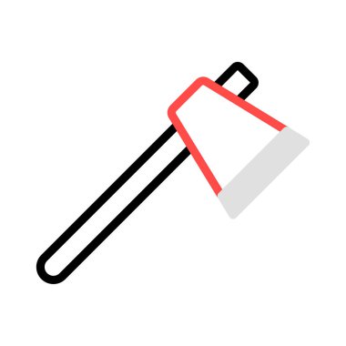 balta Hatchet inşaat vektör çizim 