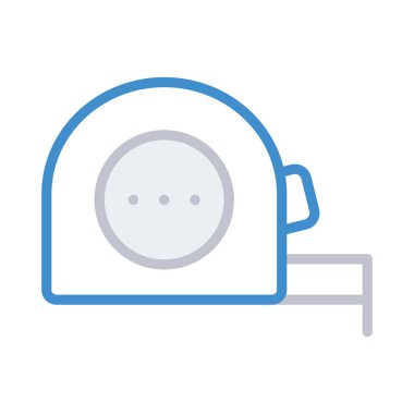 mezura inşaat vektör çizim 