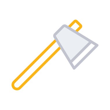 balta Hatchet inşaat vektör çizim 