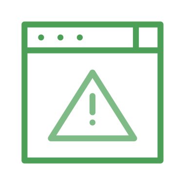 uyarı simgesi vektör illüstrasyonu 