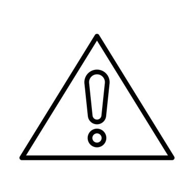 Uyarı tehlike uyarı vektör çizim 