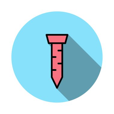 vida çivi inşaat vektör çizim 