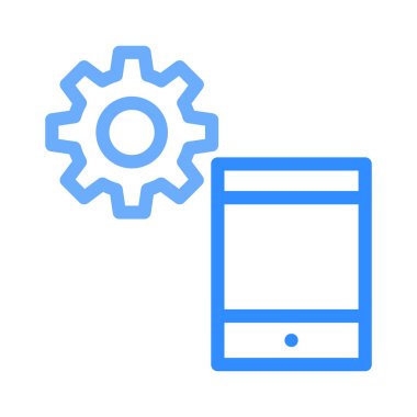 Ayar web simge vektör çizim   