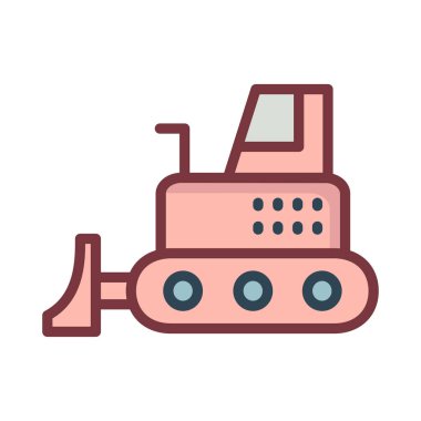 Vinç makine vektör çizim altında 